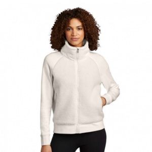 OGIO Luuma Sherpa Full Zip Lightweight Jacket Coat Cream XL